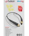 Audionic B880 NeckBand earphone handsfree - Black. 