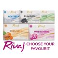 Rivaj UK Glowing Soap 100g | Gentle glowing soap for radiant, soft, and nourished skin | 100g. 