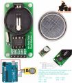 RTC Clock Module DS1302 with Battery cell. 