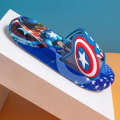 Children's slippers, summer babies, boys, anti slip internet celebrities, Captain America, kindergarten soft soles, indoor bathroom cool shoes. 