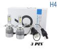 C6 H4 LED Car Headlight LED 36W 3800LM TOTAL 7600LM PAIR ,  2PCS C6 Original LED Headlight COB Car Bulbs Auto Headlamp Fog Lamp H4. 