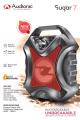 AUDIONIC SUGAR 7 LIGHTED WEIGHTED PORTABLE BLUETOOTH SPEAKER. 