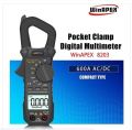 AC / DC Clamp Meter WinAPEX ET8203 Ampere Measure Multimeter 6000 Counts True RMS Digital Clamp Meter with Square Output By GBS. 