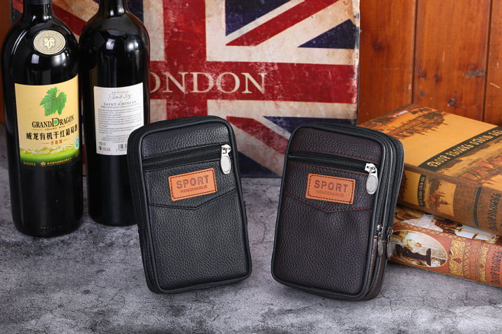 Spot%20fashion%20fanny%20pack%20masculine%20vertical%20leather%20coin%20purse%20large%20capacity%20multi-layer%20durable%20mobile%20phone%20pouch%20fanny%20pack%20-%20Image%202