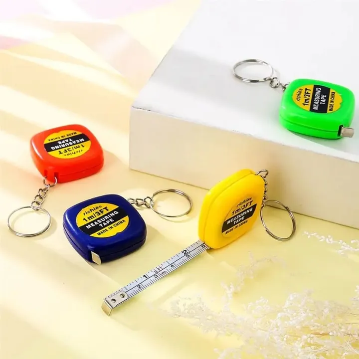 3ft%20inches%20tape%20Ruler%20keychain%20Ruler%20Mini%20Tape%20Measure%20Multicolor%20With%20Keychain%20Children%20Height%20Ruler%20Tools%20-%20Image%203