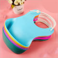 Silicone Bibs for Babies & Toddlers - Adjustable and Durable  Waterproof Silicone Bib. 