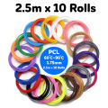3D Pen Wire For 3Doodler Pen 3D Filament For Realistic Printing Educational 3D Pen Wire For Home Art Activity Set (2.5m lenght). 