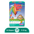 Bona Papa Magic Diapers -  New Jumbo Pack - Large Size 4 - 54 Pcs. 