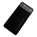 Maxon M-08 8000mAh Powerbank- 2.1A Charger  With Flashlight- USB Output- Dual Input (Type C &  Micro)- For All Mobile Phones- Portable External Battery- Digital Display Power Bank. 