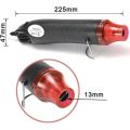 Openi - 300 Watt Mini Heat Gun - 220 Volt - Handheld Dual Temperature - Hot Air Tool for Shrink Wrapping, Embossing, Craft Projects, Sticker Removal, Resin Art & Craft DIY Tools. 