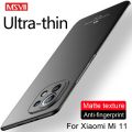 MSVII Ultra Slim Hard PC Frosted Cover For Xiaomi Mi12 Lite Mi1NEW2T Mi12X Xiomi Mi 12 T 12X 12S 11 10 8 9 9T 10T 11T 12T Pro Case. 
