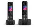 BT Premium Dual intercom plus PTCL Wireless Landline Phone with Color Display, Bluetooth to receive Mobile Calls on landline, Answering Machine, and Free 04 New Rechargeable Cells. 
