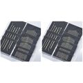 110 Pcs / Set Metal Sewing Needle Embroidery Mending Craft. 