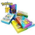 Pokemon New style PVC Diamond Shiny Cards VMAX VSTAR GX Pikachu Arceus Anime English Plastic Card children Christmas toys gifts. 