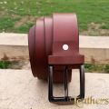 Premium Brown Leather Belt. 
