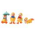 Ducks Miniature Animated Realistic Diminutive Ducks Sculptures. 
