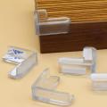 Silicone Table Protector Transparent Corner Protector Baby Safety Silicone Protector Table Corner Edge Protection Cover - 4/8/12 Pcs. 
