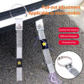 Car Drag Chain Portable Car Anti-static Elimination Release Drag Strip. 