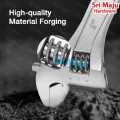 Adjustable Wrench - Sizes 6 Inch , 8 inch , 10 inch , 12 inch Adjustable Spanner Wrench Wide Jaw Opening Spannar DIY Drop Forged Heat Treated Opener Spanar. 
