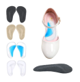 Flat Foot Arch Support Flat Feet Insole Orthopedic Gel Arch Support Insoles - Flat Feet Support Gel Soft Pads Silicone - 1 Pair. 