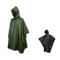 Hooded Rain Poncho Waterproof Raincoat Jacket for Men Women,3 in 1,High Quality. 