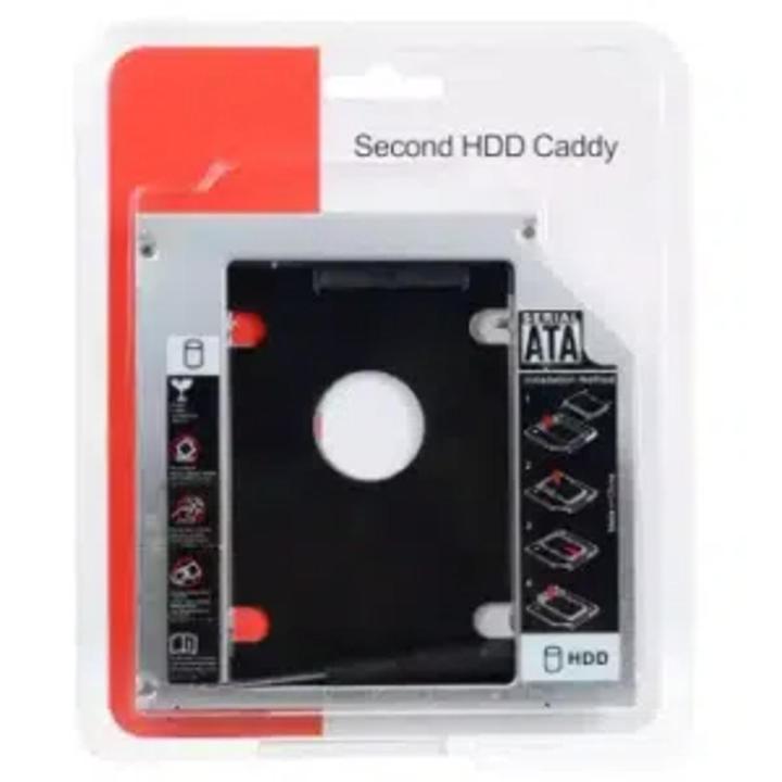 Slim 2nd HDD Caddy 9.5mm SATA 3.0 2.5 SSD Case Second Hard Disk Drive Slim Caddy