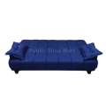 Sofa CumBed 3 Seater Blue Valvet & Custumize Colours Special offer Available. 