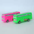 (Pack of 2) Pull Back Toy Bus For Kids, Pullback Vehicle, Bus, Toys [BT]. 