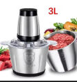 Electric Meat Chopper 3 Liter – Powerful Qeema Machine with Stainless Steel Blades & Bowl Food Chopper Machine. 