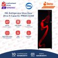 PEL Refrigerator Ultra InverterOn Glass Door | PRUINVO 22260 GD Inverter | Size (20 Cubic Feet) |100% Copper Condenser | 10 Years Compressor Warranty.. 