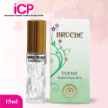 Broche Today Perfume 15ml Long Lasting Fragrance. 