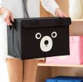 Panda Storage Organizer Box - Clothes Drawer Bag - Folding Bin Box For Kids - Wardrobe Organizer For Home - Organizers For Drawers - Almari. 