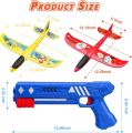 Plane China Jet Plane Toy Hand Plane Airplane Launcher With Gun For Kids. 