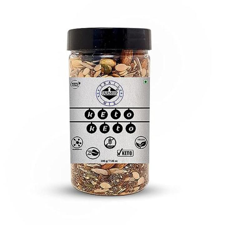 FARMUP Keto Keto Trail Mix, 200g (Sunflower Seeds, Chia Seeds ...