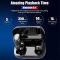 L21 Bluetooth Earphone Wireless Earbuds 5.0 TWS LED Display Touch Control Headsets Dual Earbuds Bass Sound For Huawei Xiaomi Iphone Samsung Mobile Phone. 