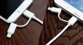 Rock Space 2 in 1 Data Cable Lightning + Micro (WHITE) and (black). 