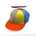 Funny Helicopter Propeller Baseball Caps Colorful Cap Sun Children Boys Girls Snapback Hat. 