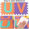 Alphabets And Letters Foam Puzzle Mat for Kids 36 Pieces 5.5x5.5cm. 