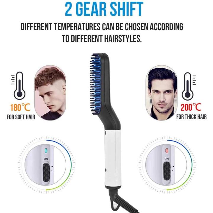 How to use beard straightening comb best sale