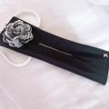 Ball Bud Half-tie Accessories Flower Hair Twist Big Temperament Elegant. 