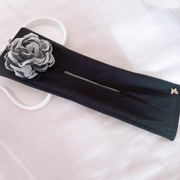 Ball Bud Half-tie Accessories Flower Hair Twist Big Temperament Elegant