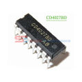 CD4027BE CD4027B CD4027 4027BE DIP-16 IC. 