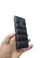 One Plus 8 4G ( 1+ 8 ) Back Cover Soft Puffer Camera Protection Down Jacket Back Case. 