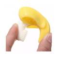 Non Toxic Sterilize Banana Shape Toothbrush Teether For Babies-Imported Made Multicolors-BPA Free. 