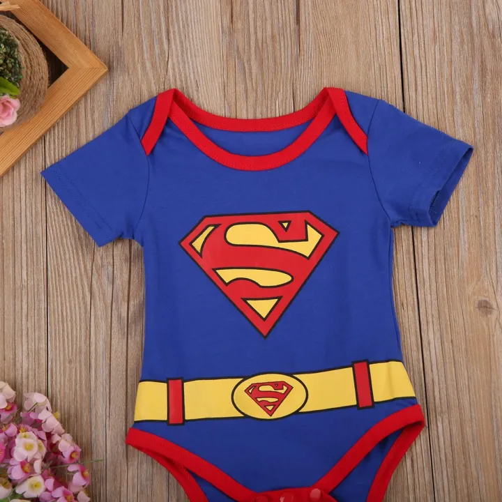 NYT%20Newborn%20Baby%20Superman%20Bodysuit%20Romper%20Infant%20Boys%20Jumpsuit%20Kids%20Clothes%20Outfit%20-%20Image%207