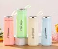 Water Bottles, Water bottle for Girls, Insulated Glass/Plastic Double Walled Keeps Water Cold and Hot for Hours, Easy to Carry for Walking, Hiking, School, etc, 410ml.. 