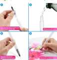Refillable water colouring brushes set paint tank brushes, fancy stationary MULTI..STORE. 