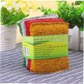 4 Pieces Dish wash sponge pad scourer stainless steel wire sponge. 