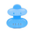 Fashion dual-strong suction cup soap box soap dishes bunk water bath basket soap holder Soap Dish Plate Holder Kitchen Bathroom. 