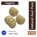 Jageery | Sugar Cane | Desi Gur | 1 Kg. 